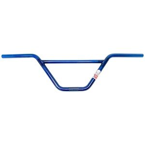 S&M BMX BIG BRUISER BARS HANDLEBAR TRANS BLUE 4130 CHROMOLY 7" RISE